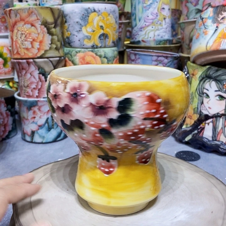 景德镇艺术手绘作品