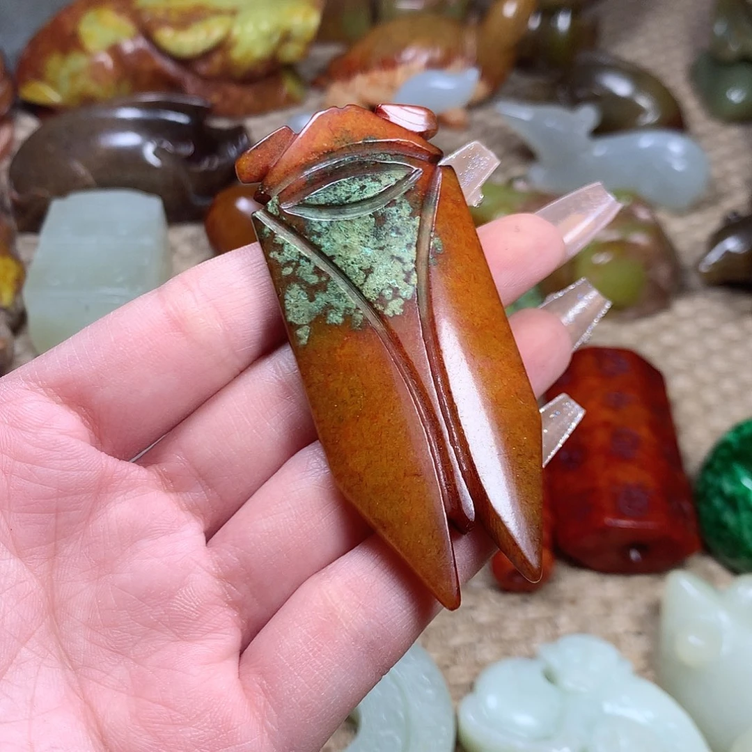 白玉菩提吊坠挂件