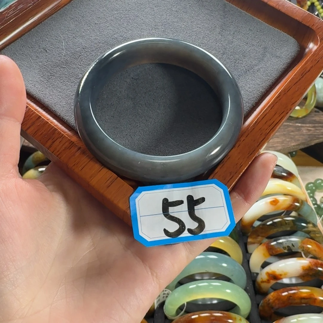 蛇纹石玉合金手镯