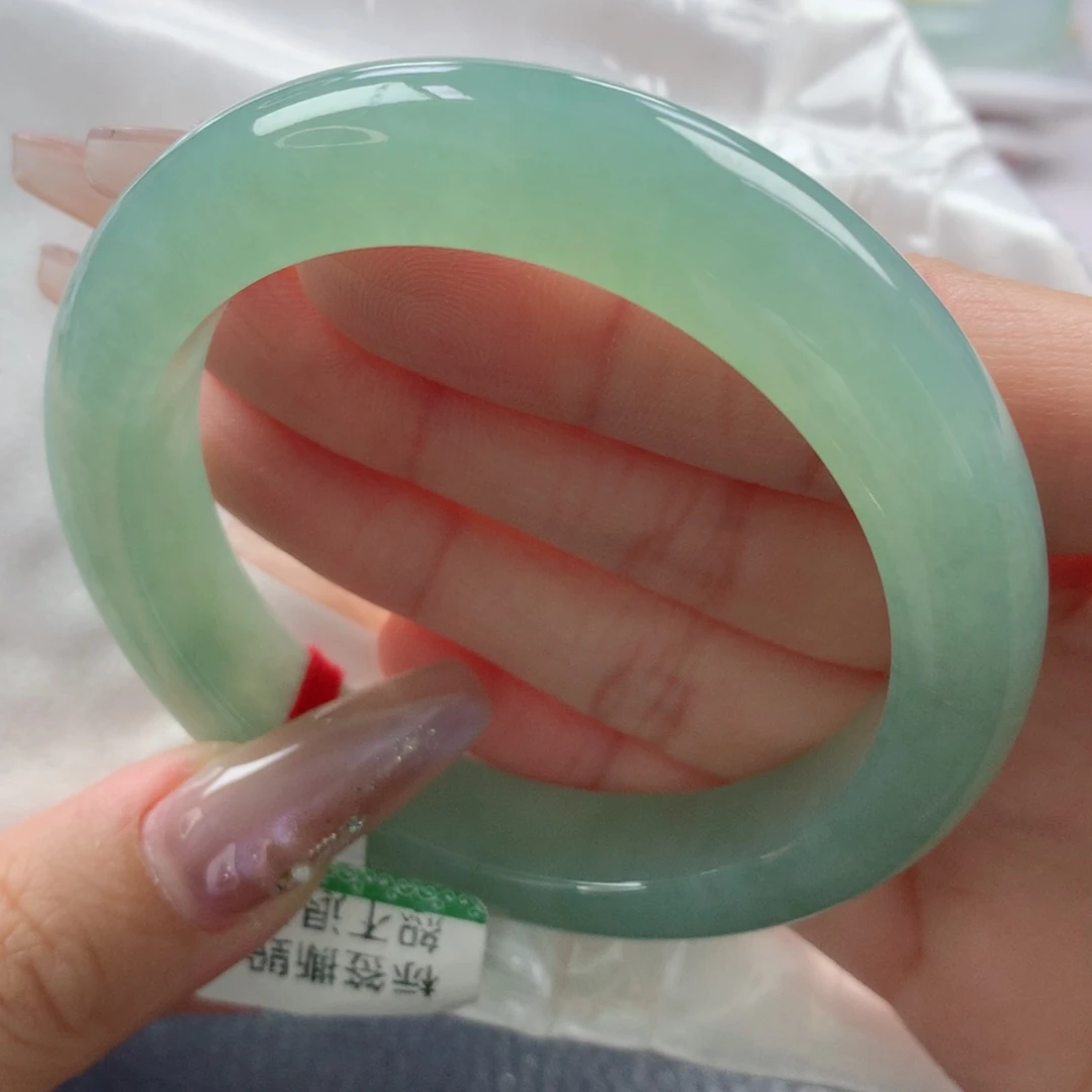 未镶嵌手镯翡翠缅甸天然翡翠A货55
