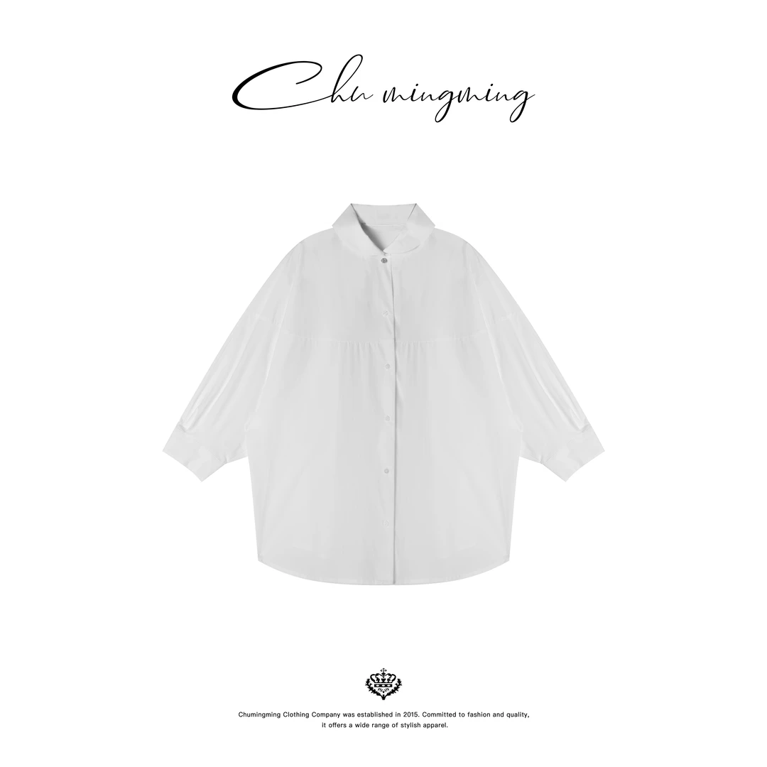 【CHUMINGMING】《市轻》中袖衬衣CD2540