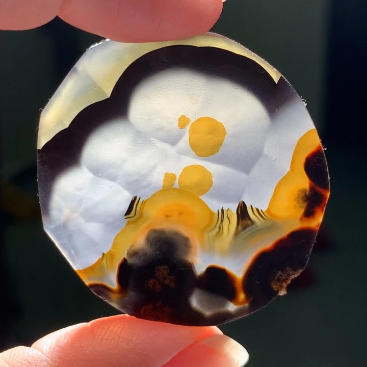 合金玛瑙/玉髓珠宝半成品19