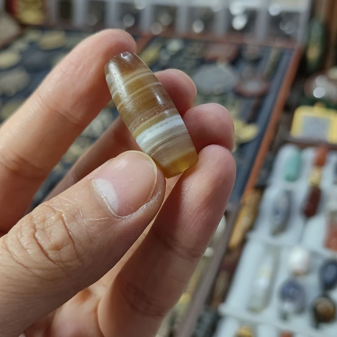 珐琅非金属缠丝管珠