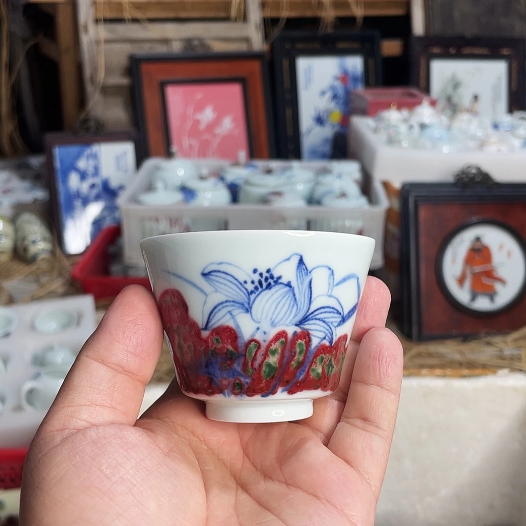 杯景德镇陶瓷艺术品
