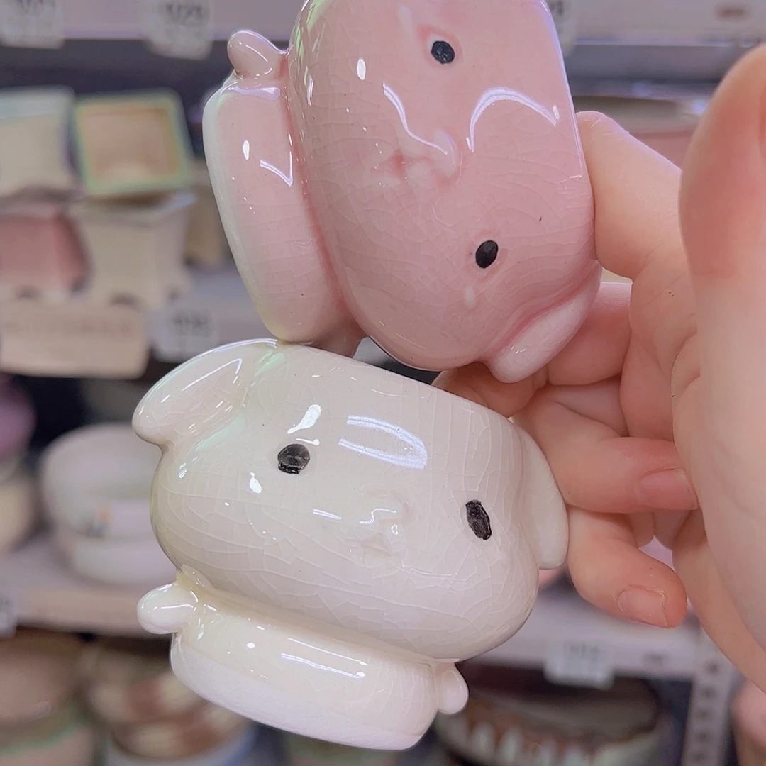 陶瓷花盆当场满12包邮