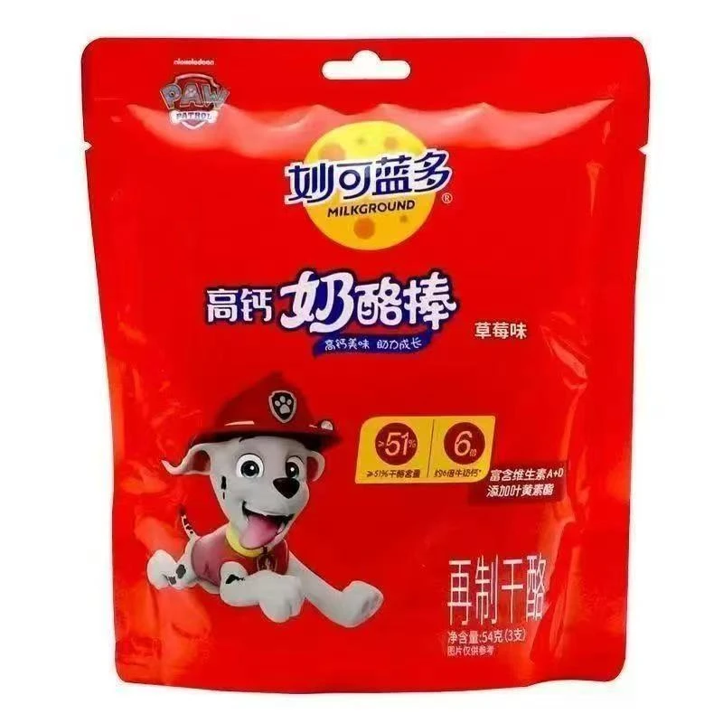 妙可蓝多 高钙奶酪棒54g草莓味 3包/6包
