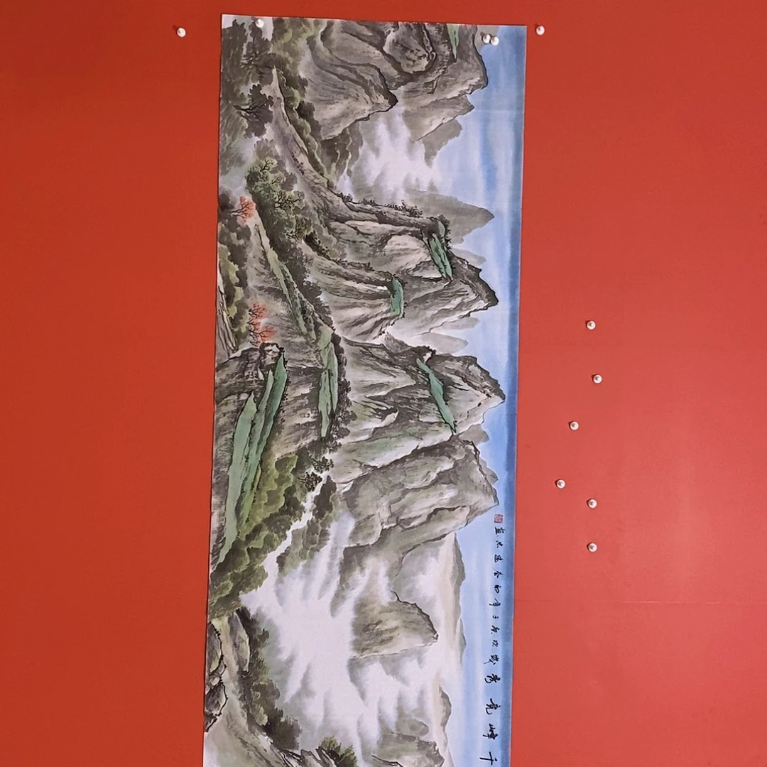 国画山水花鸟人物国画字画