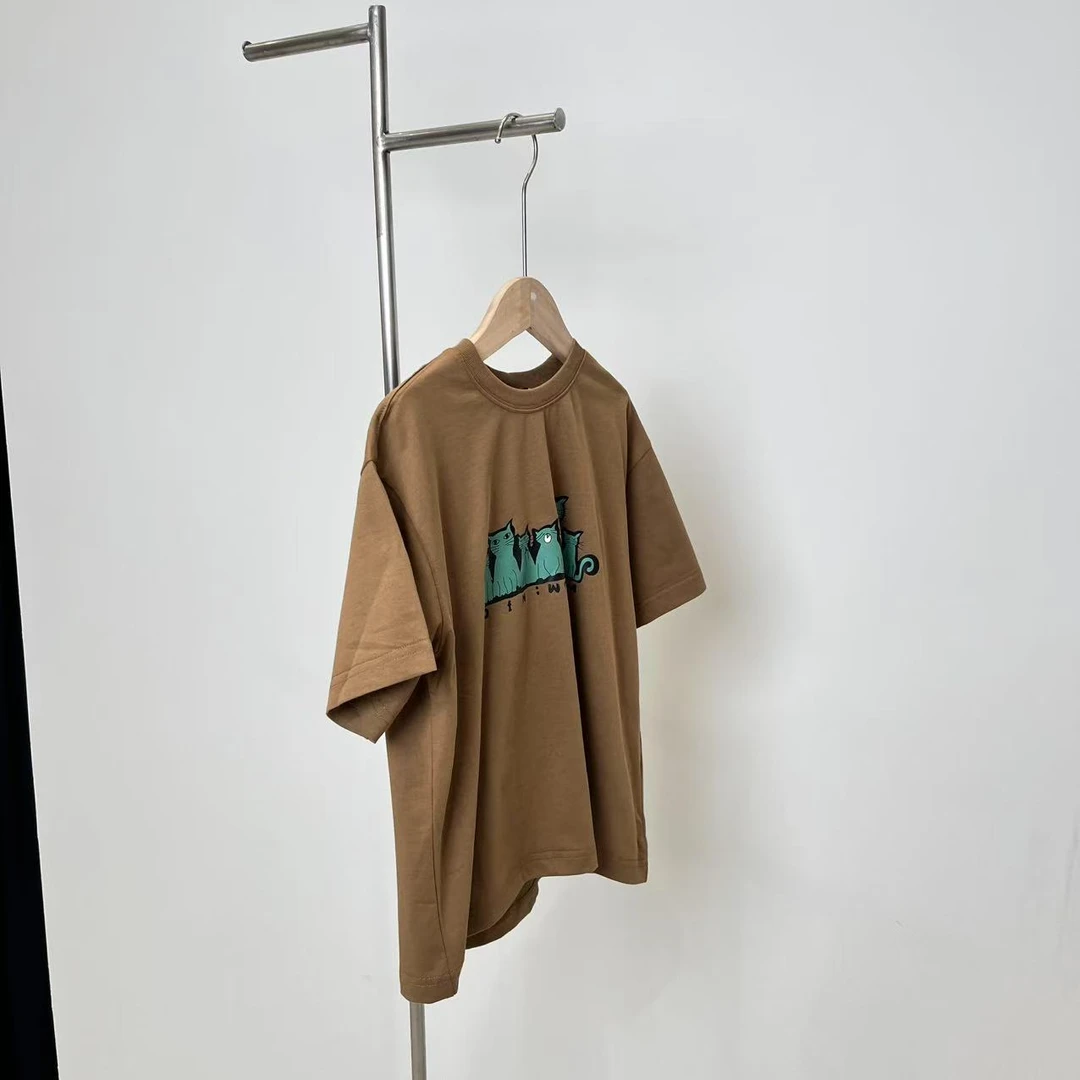 夏款男童咖色短袖 5190 禾系