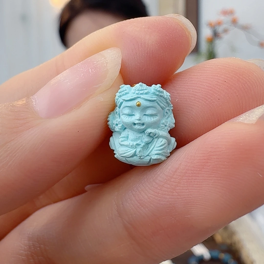 绿松石未镶嵌珠宝半成品