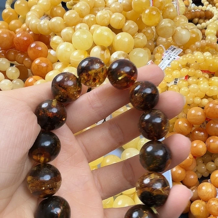 琥珀未镶嵌珠宝奇石