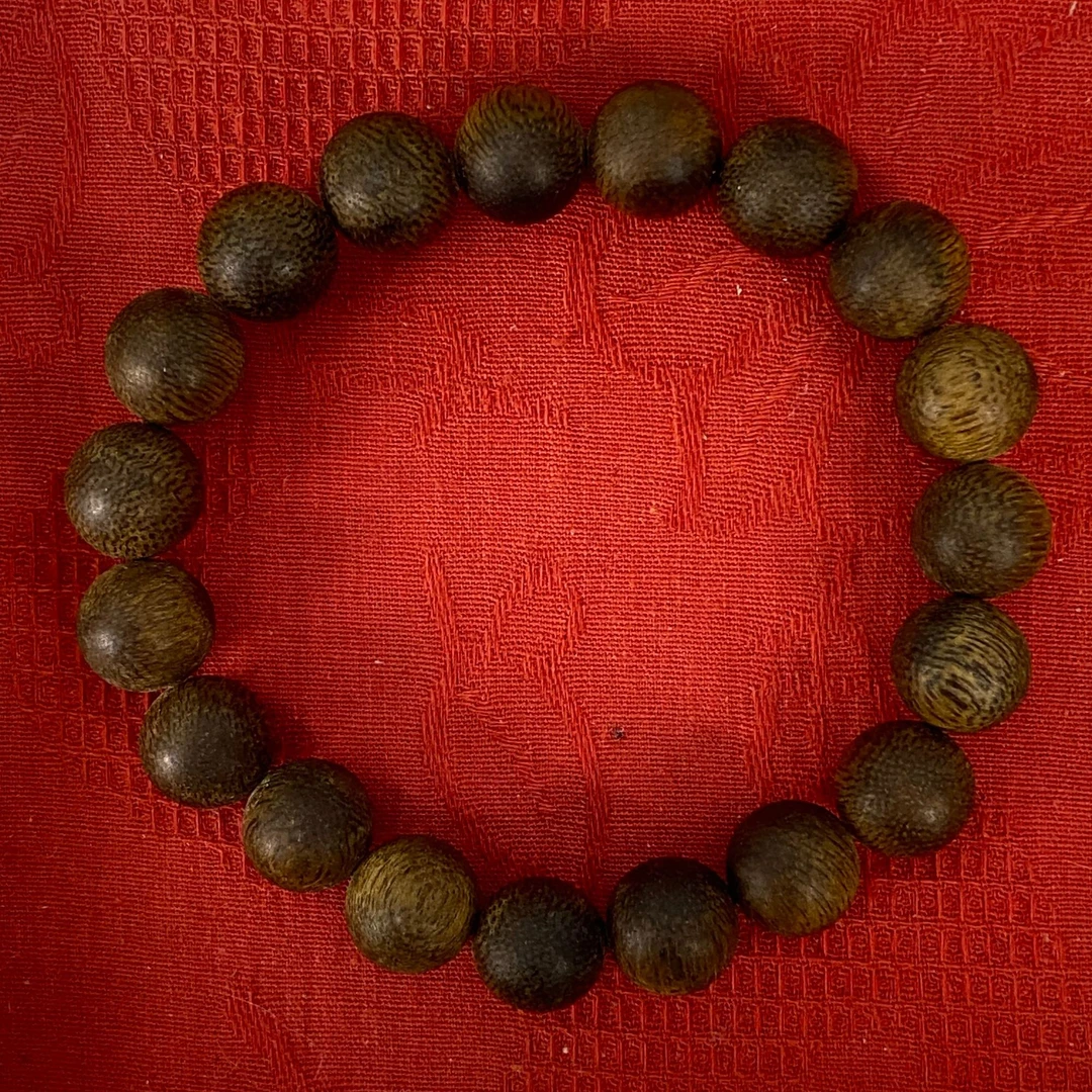 Z225 沉水芽庄白棋楠卡1.0单圈 沉香碎屑养香瓶