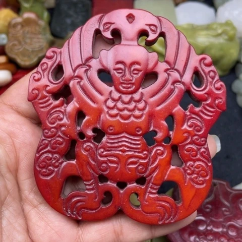 和田玉颈饰未镶嵌85