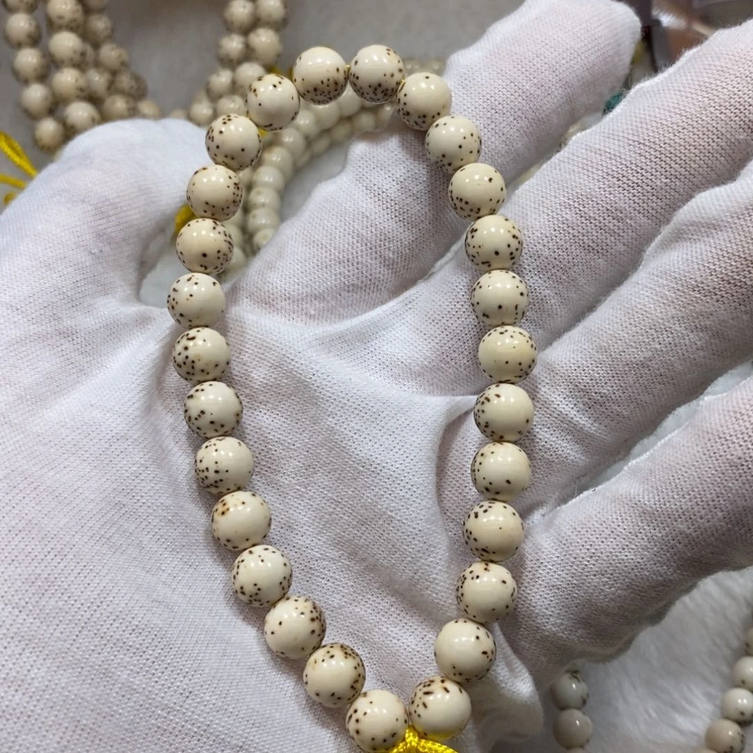 星月菩提手串火烧云8圆