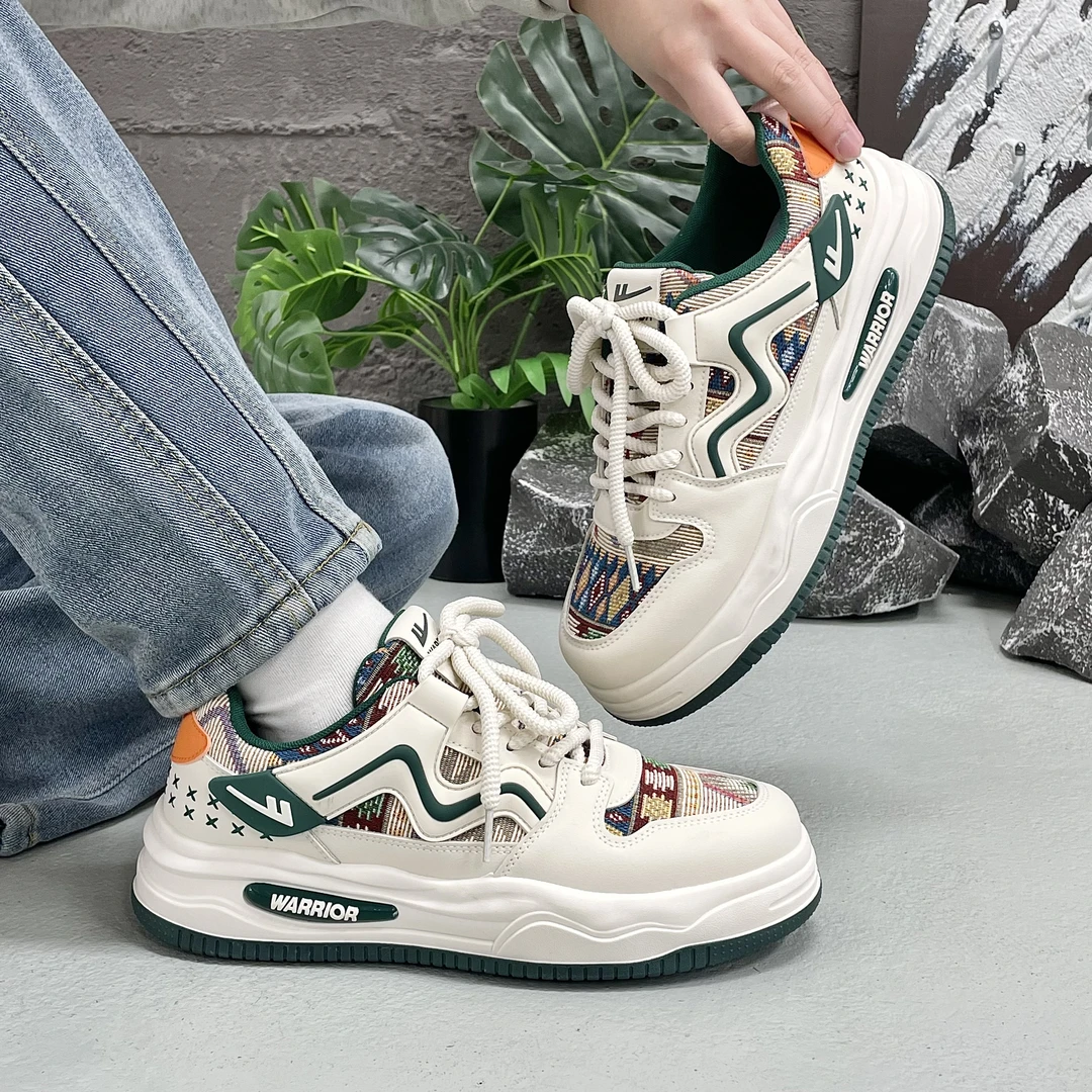 回力厚底男鞋板鞋2025春秋新款休闲时尚百搭增高潮流运动休闲鞋男