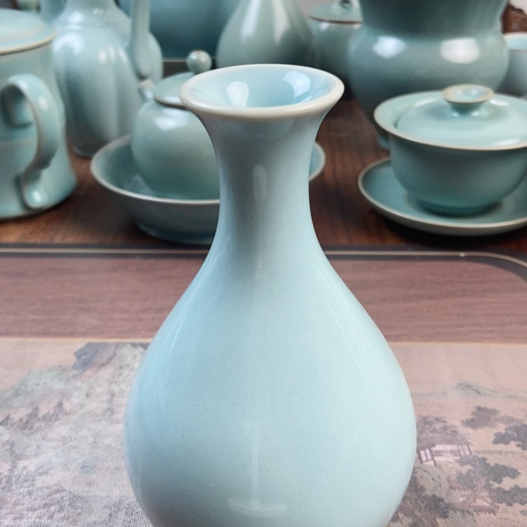 摆件瓷原产地原矿汝瓷～茶器