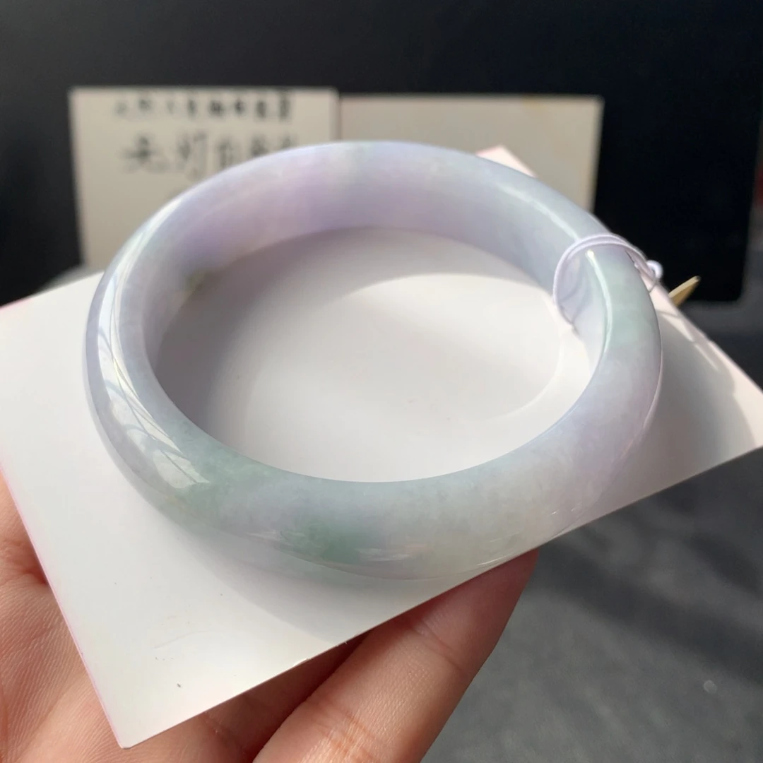 翡翠未镶嵌手镯7号57.6-13.2-8.3
