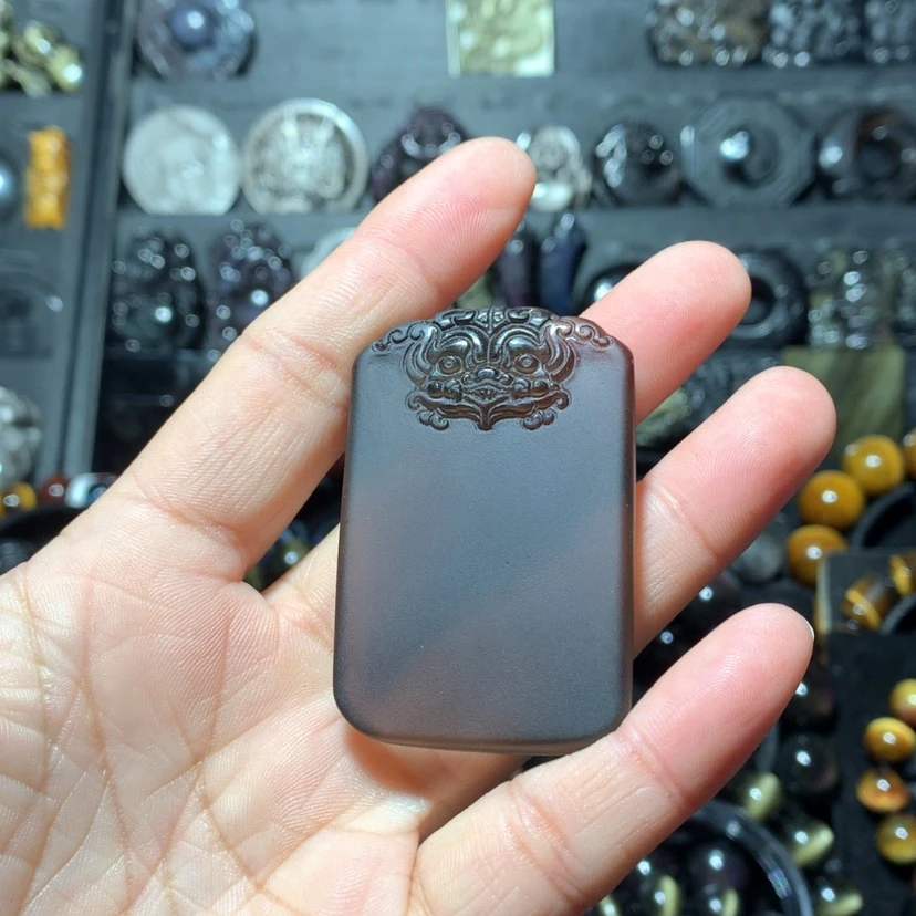 【闪购商品】黑曜岩颈饰未镶嵌Y*u