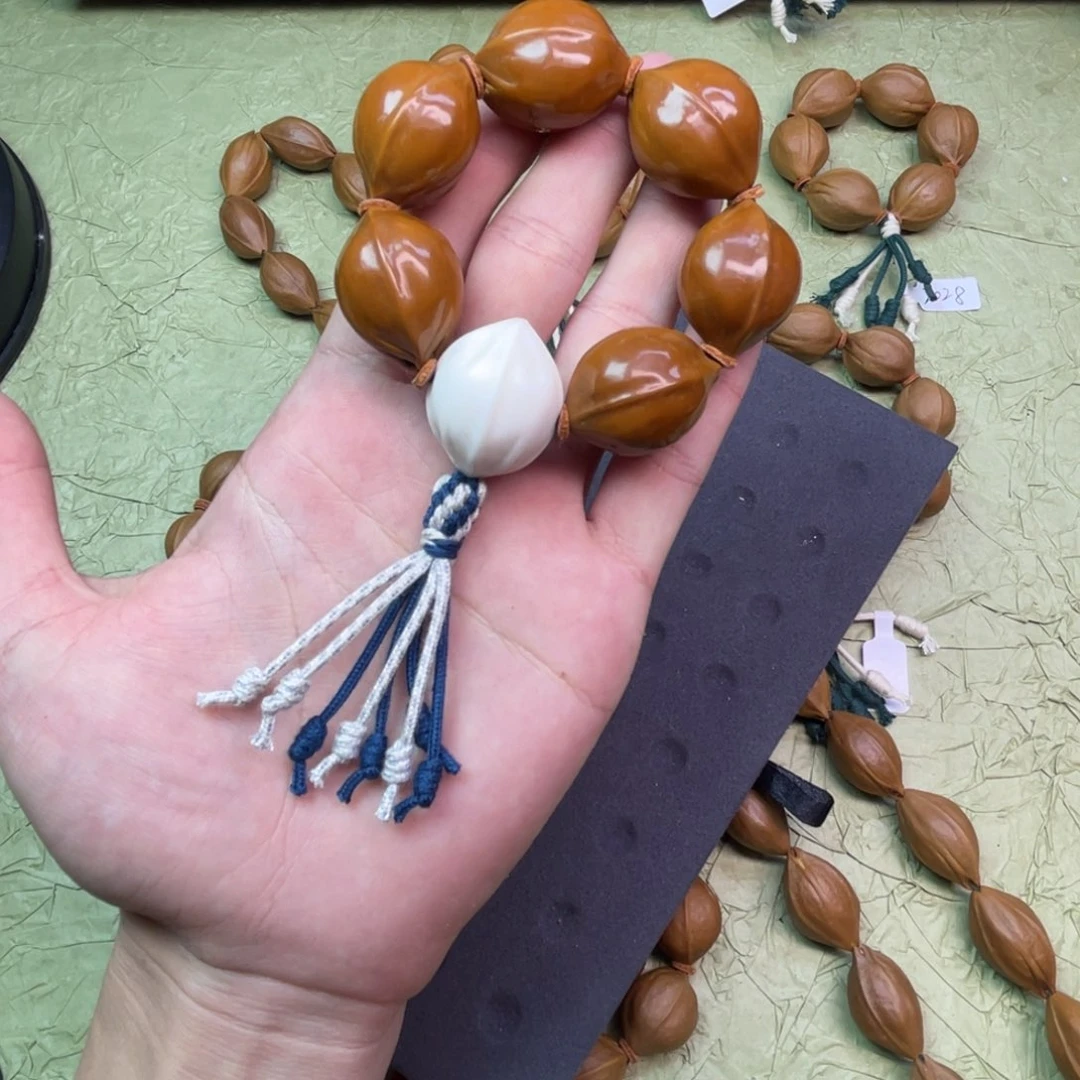 橄榄核手串/手链C****.梅林铁核2127加白三通