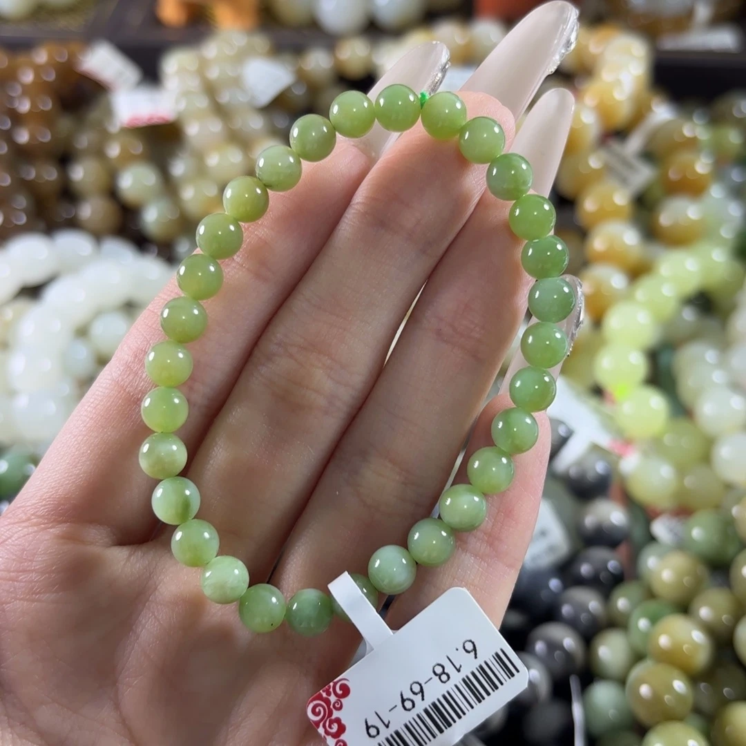 和田玉未镶嵌手链105