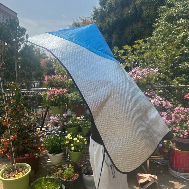 户外遮阳隔热遮阳帽茉莉花采茶防雨防晒斗笠帽子