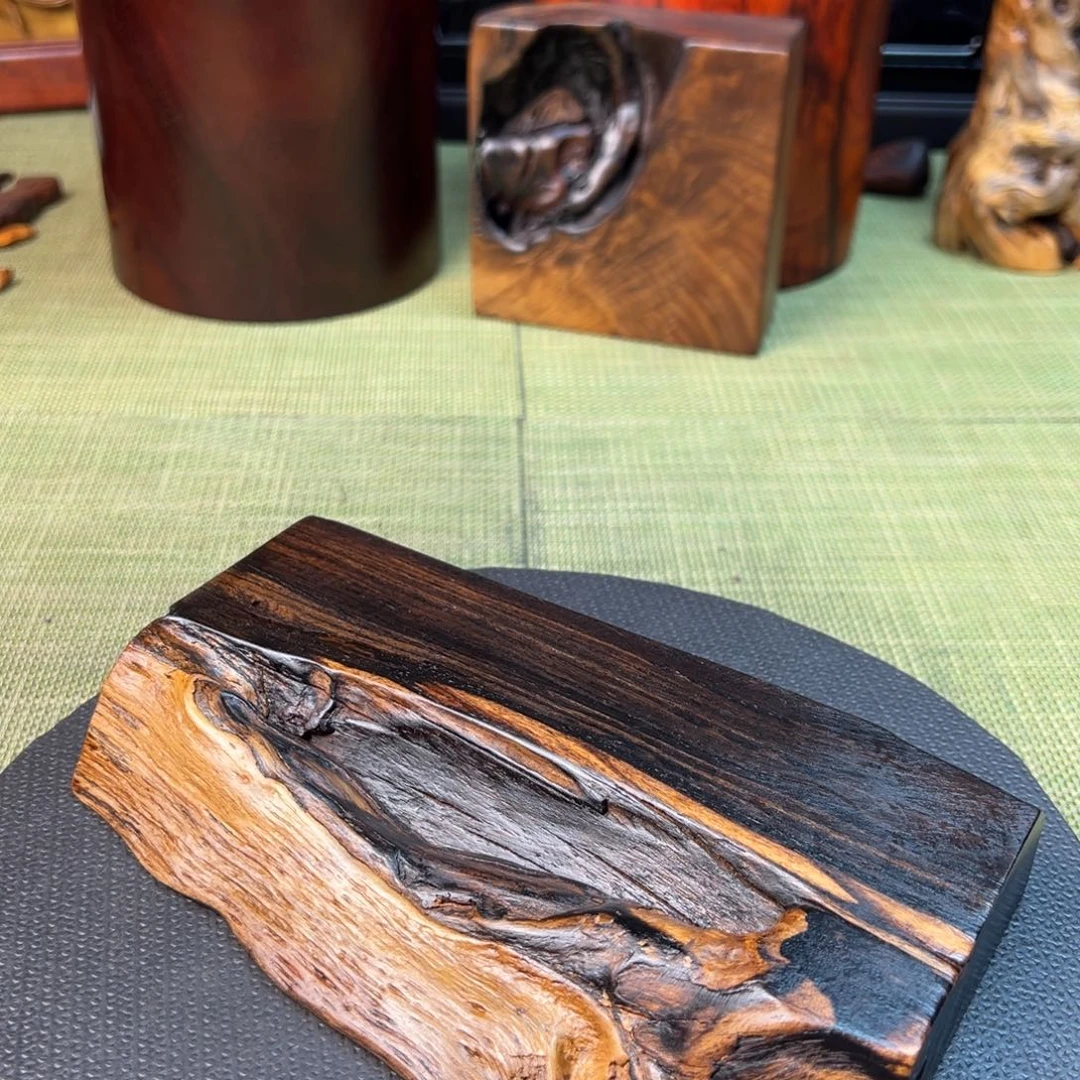 大果紫檀（缅甸花梨）銅*燒