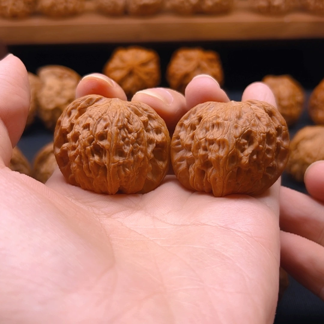 核桃把件山地磨盘39全品