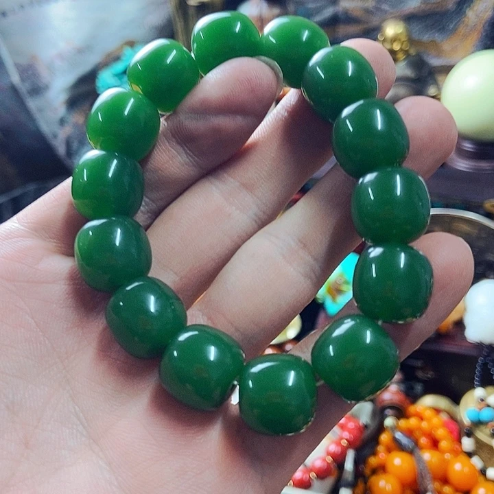 和田玉（碧玉）未镶嵌挂件