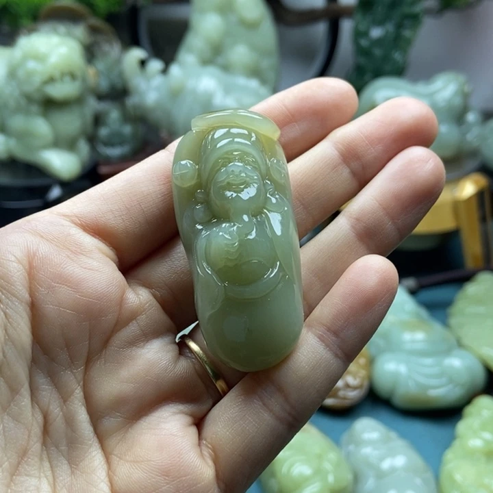 和田玉挂件未镶嵌