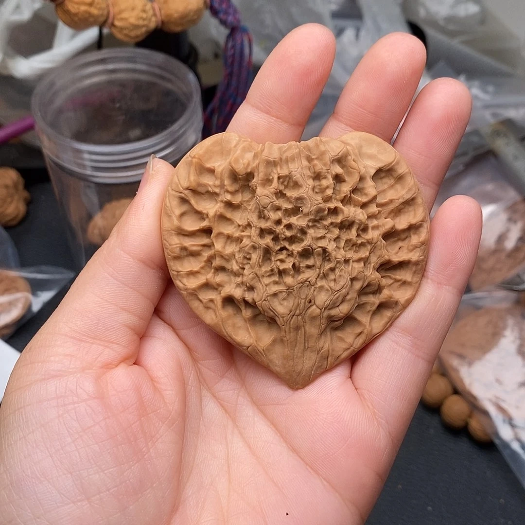 木***聊吊坠文玩核桃桃心