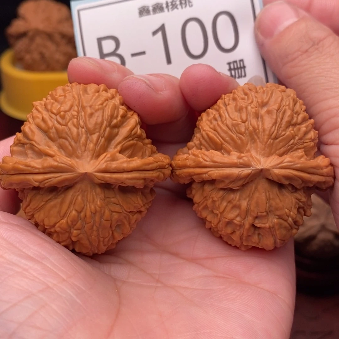 文玩核桃把件球白43