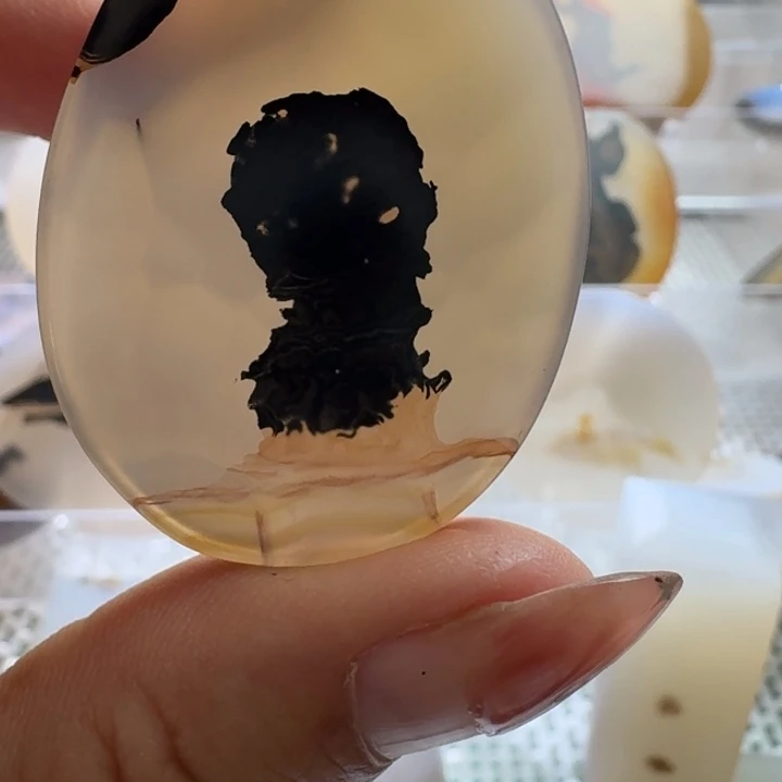 玛瑙/玉髓未镶嵌项链