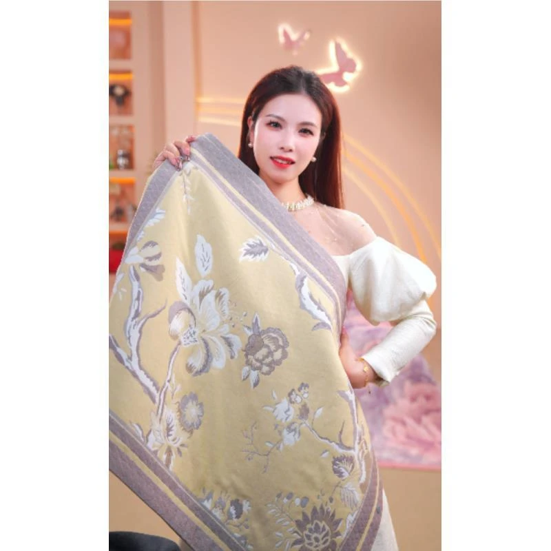 【花晓蕊】54*80cm高密柔软高档透气枕套（一对装）