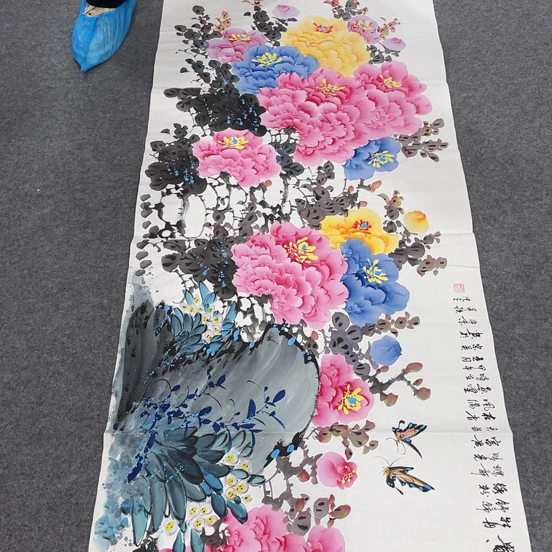 国画今天早上作品展示
