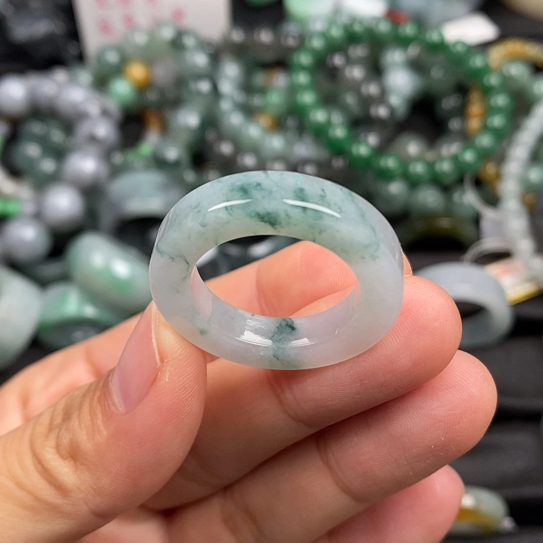 定制翡翠未镶嵌翡翠23圈