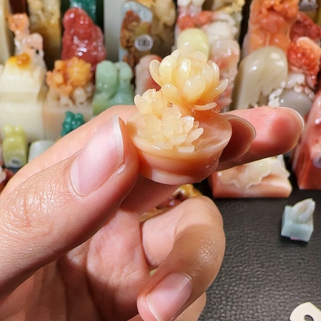 【闪购商品】寿山石印石妖*乐寿山石印章