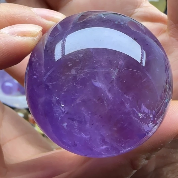 未镶嵌水晶珠宝半成品4.58厘米