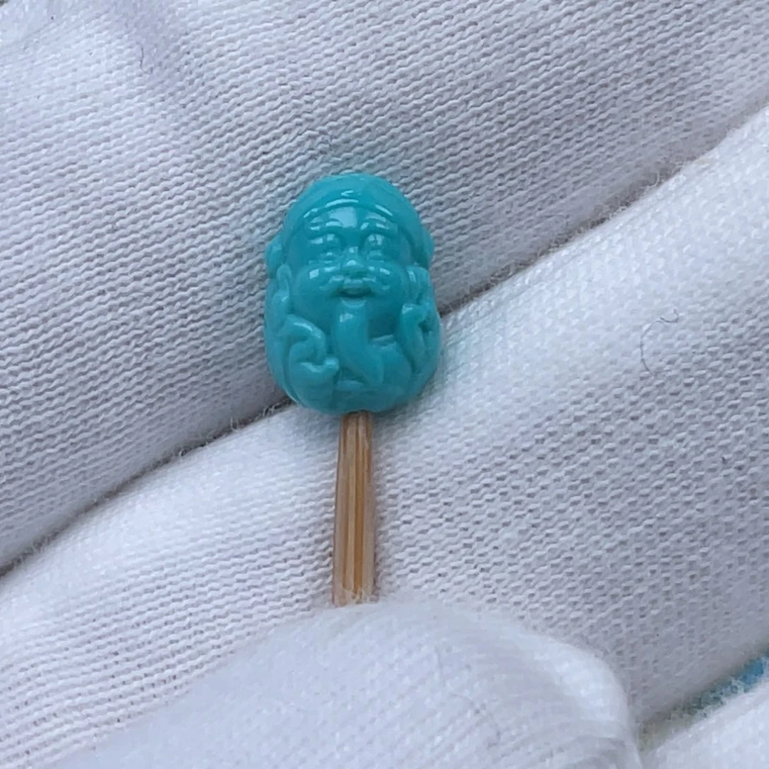绿松石未镶嵌颈饰