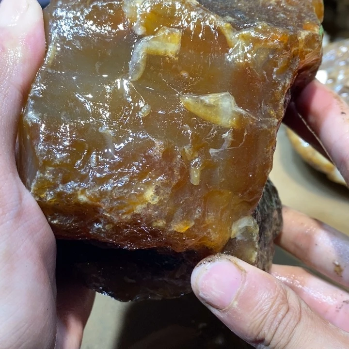 未镶嵌玛瑙/玉髓珠宝半成品