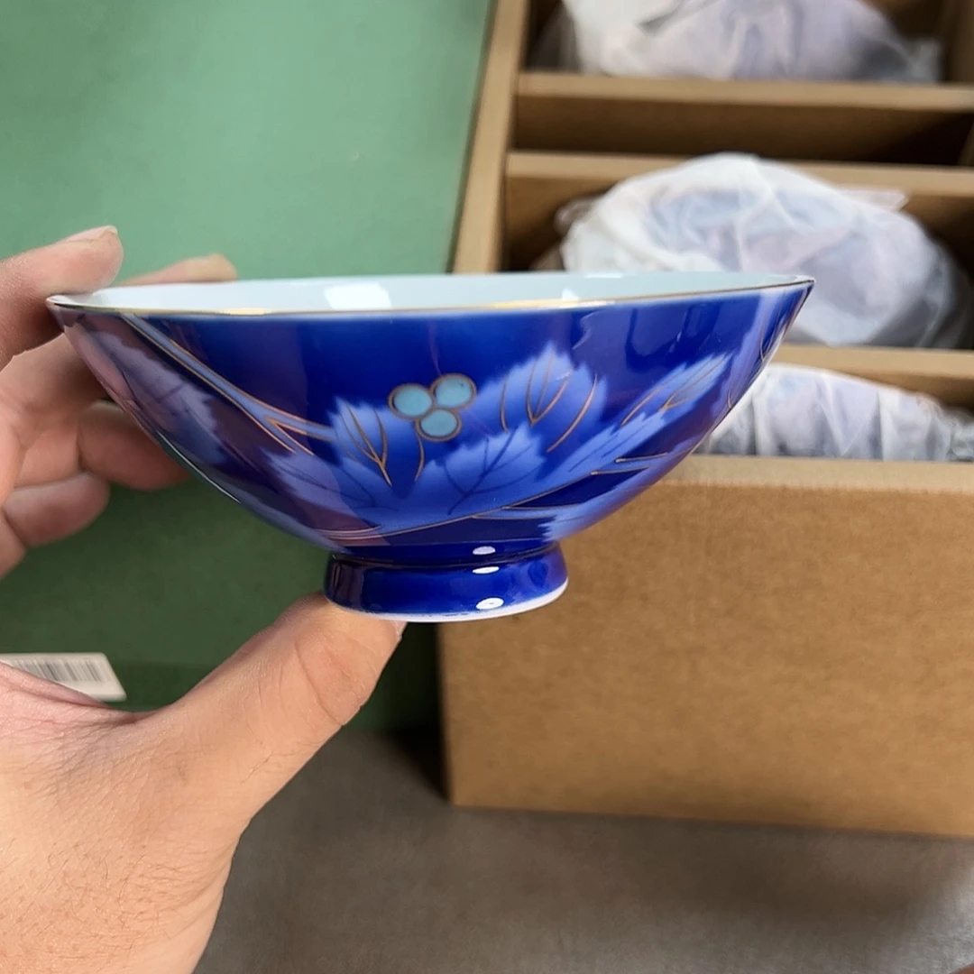 【闪购商品】深川五碗瓷器瓷器瓷器瓷器