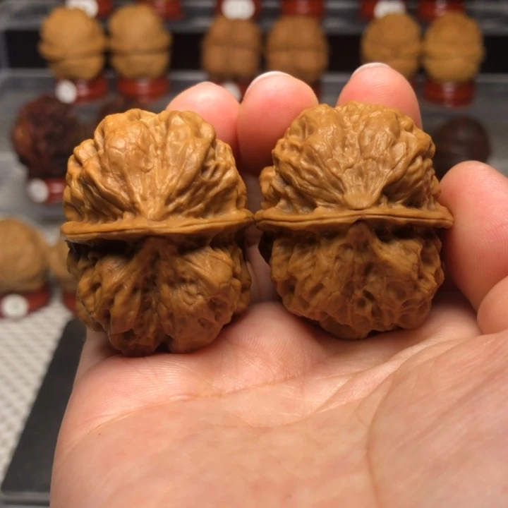 文玩核桃把件17上古金蟾