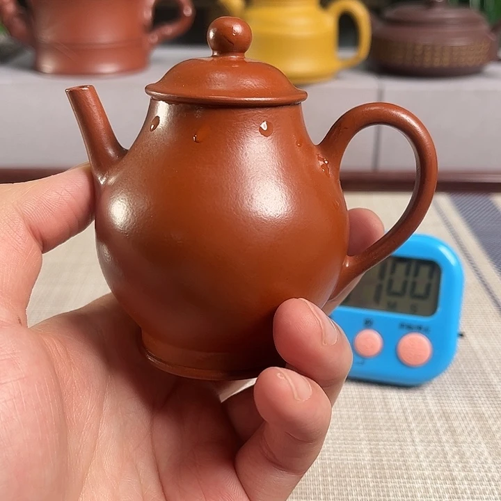 联***通紫砂茶杯宜兴原矿手工紫砂壶
