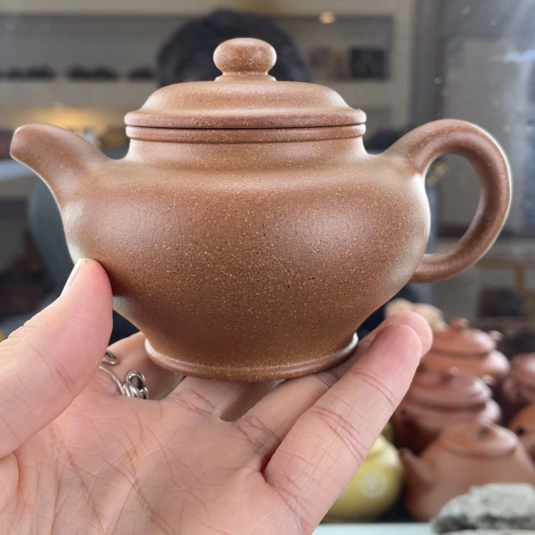 紫砂茶壶240cc黄降坡茶壶