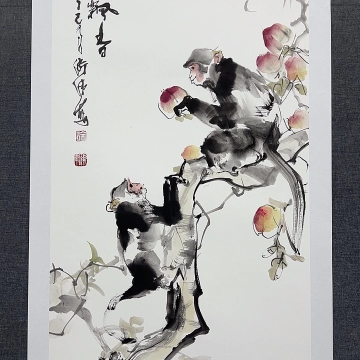 国画书画作品多次