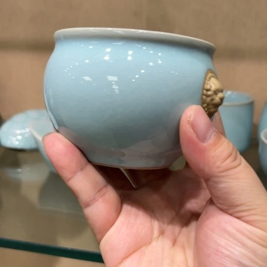 瓷片陶瓷茶具汝瓷茶具