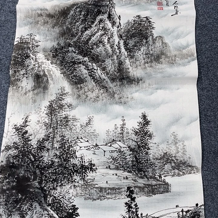 国画纯手绘国画作品