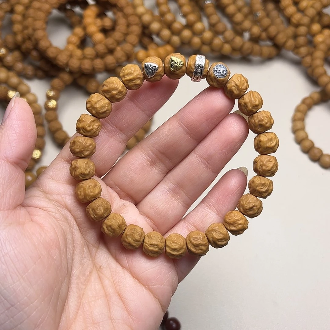 手串猴头核桃四标10龙蛇