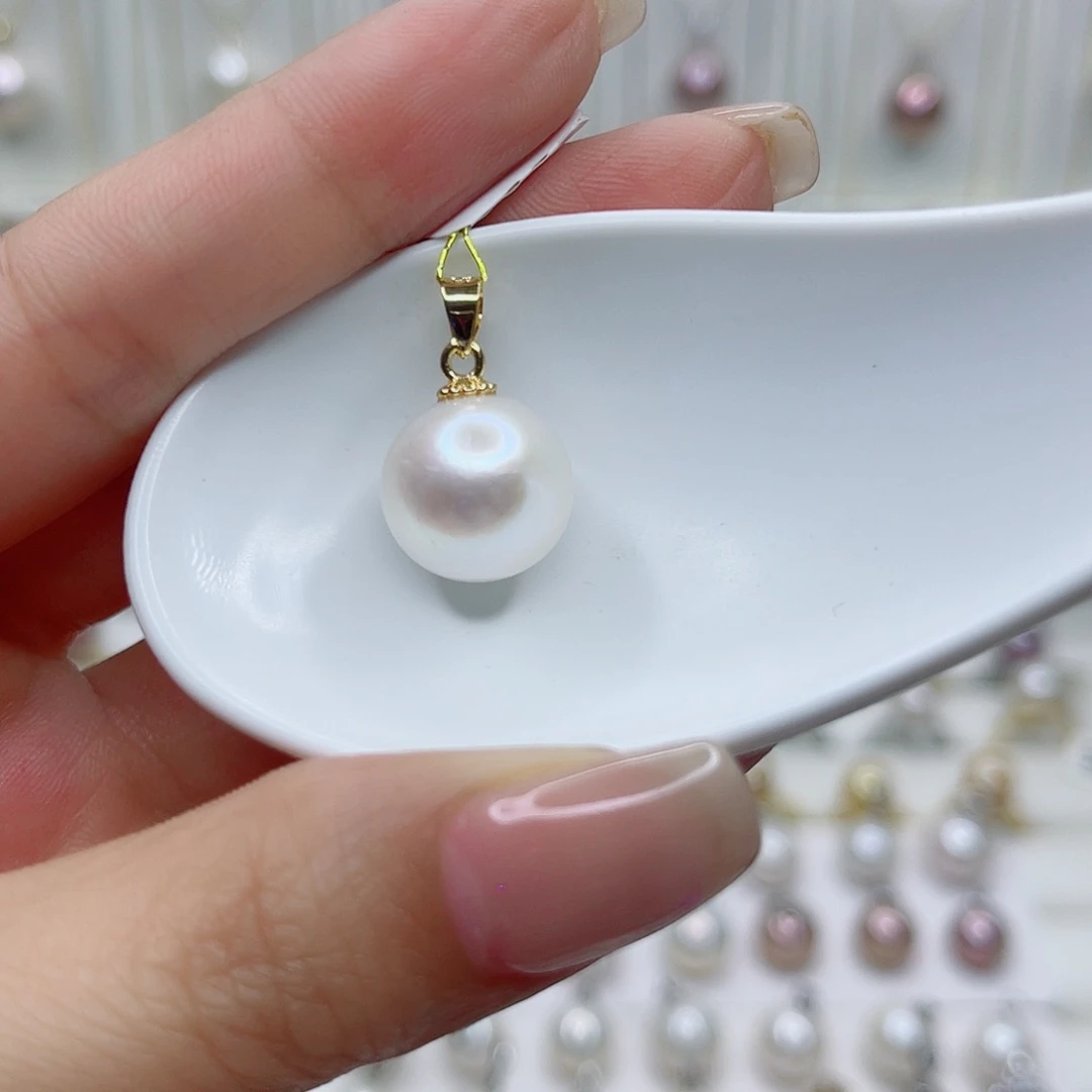 淡水珍珠未镶嵌吊坠(赠链)