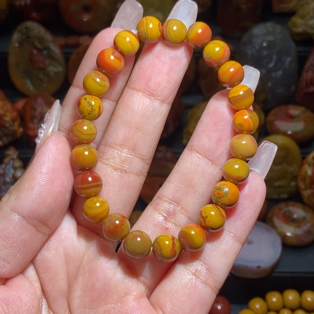 玛瑙/玉髓未镶嵌手串