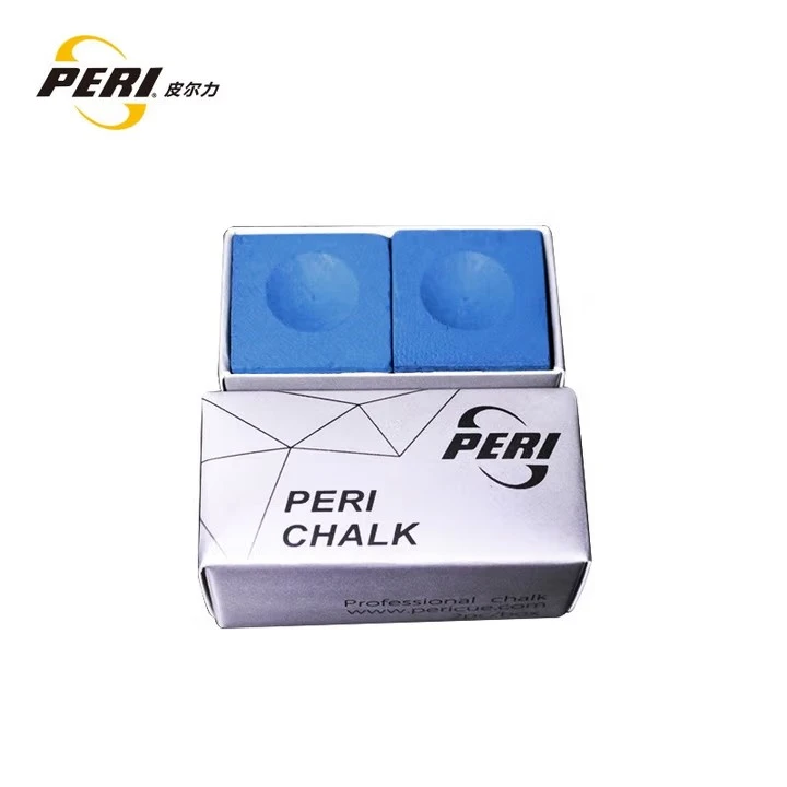 PERI/皮尔力台球巧粉中式黑八大头杆台球巧粉九球杆巧克粉