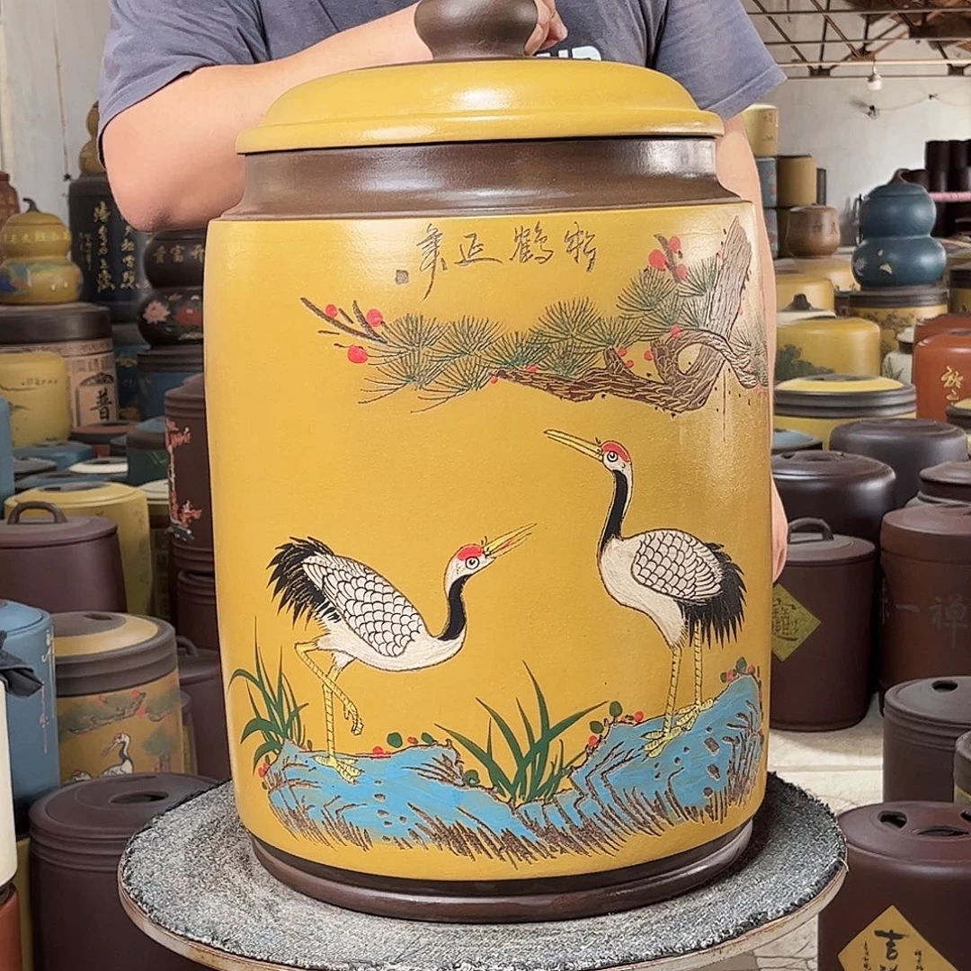 紫砂茶叶罐茶叶罐